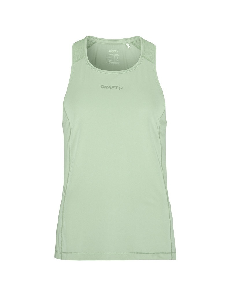 Craft ADV Essence 2 hardloop singlet groen dames  1914796-630000