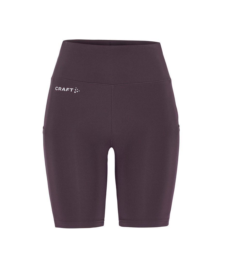 Craft ADV Essence 2 hardloopbroek kort paars dames