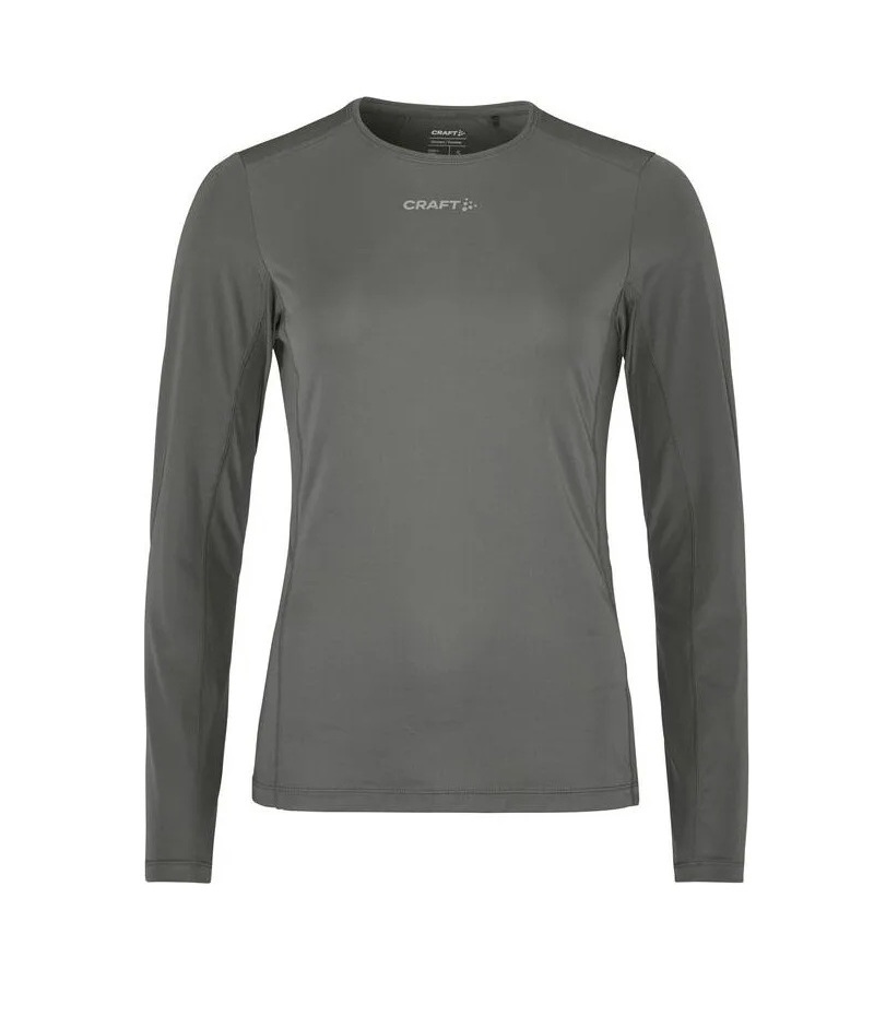 Craft ADV Essence 2 hardloopshirt lange mouw grijs dames 1914797-985000