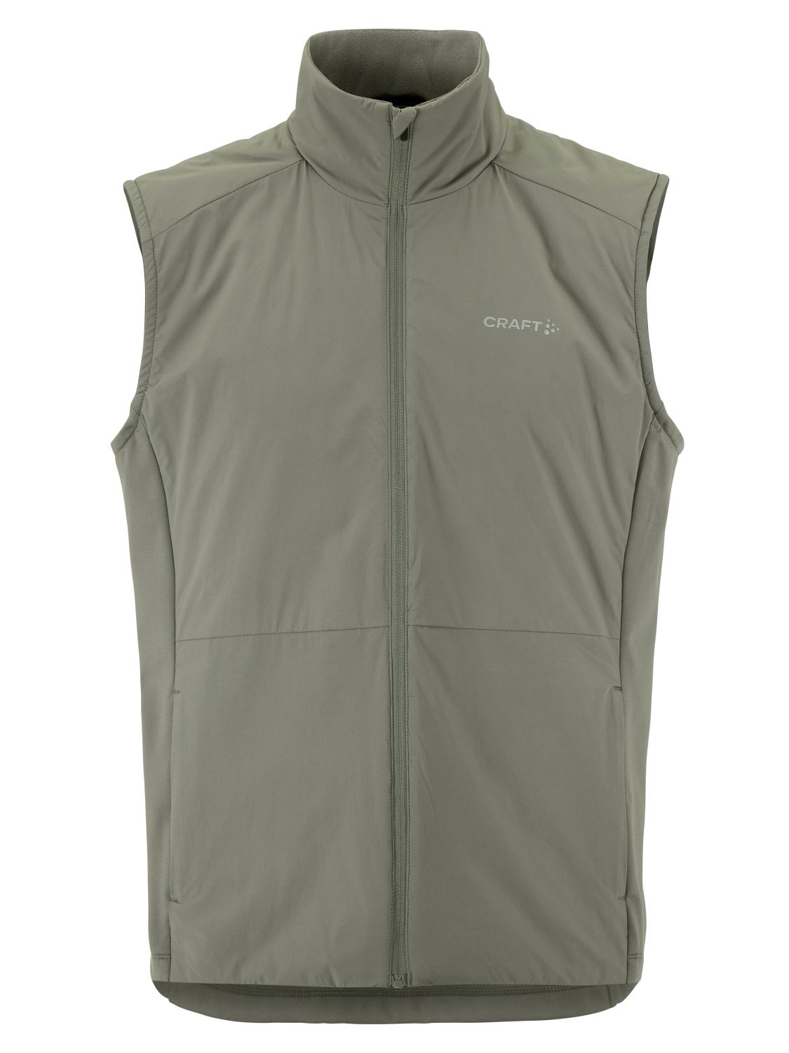 Craft ADV Essence Warm hardloopvest mouwloos 2 groen heren 1916620-647000