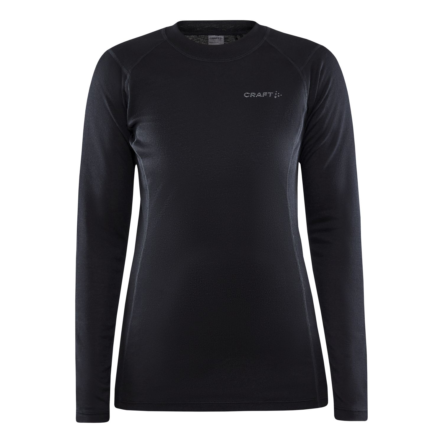 Craft Core warm baselayer shirt lange mouw zwart dames  1912534-999000