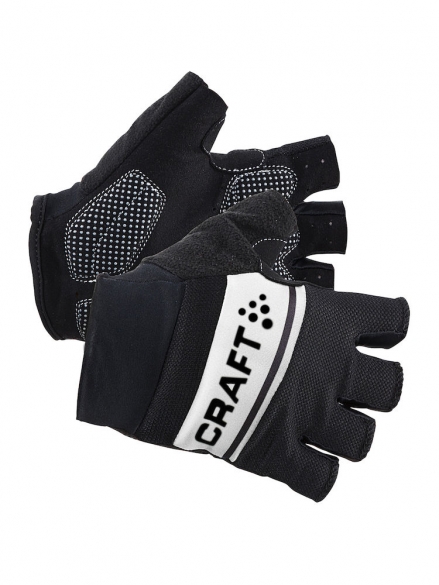 Craft Classic fietshandschoenen zwart/wit heren 1903304-9900