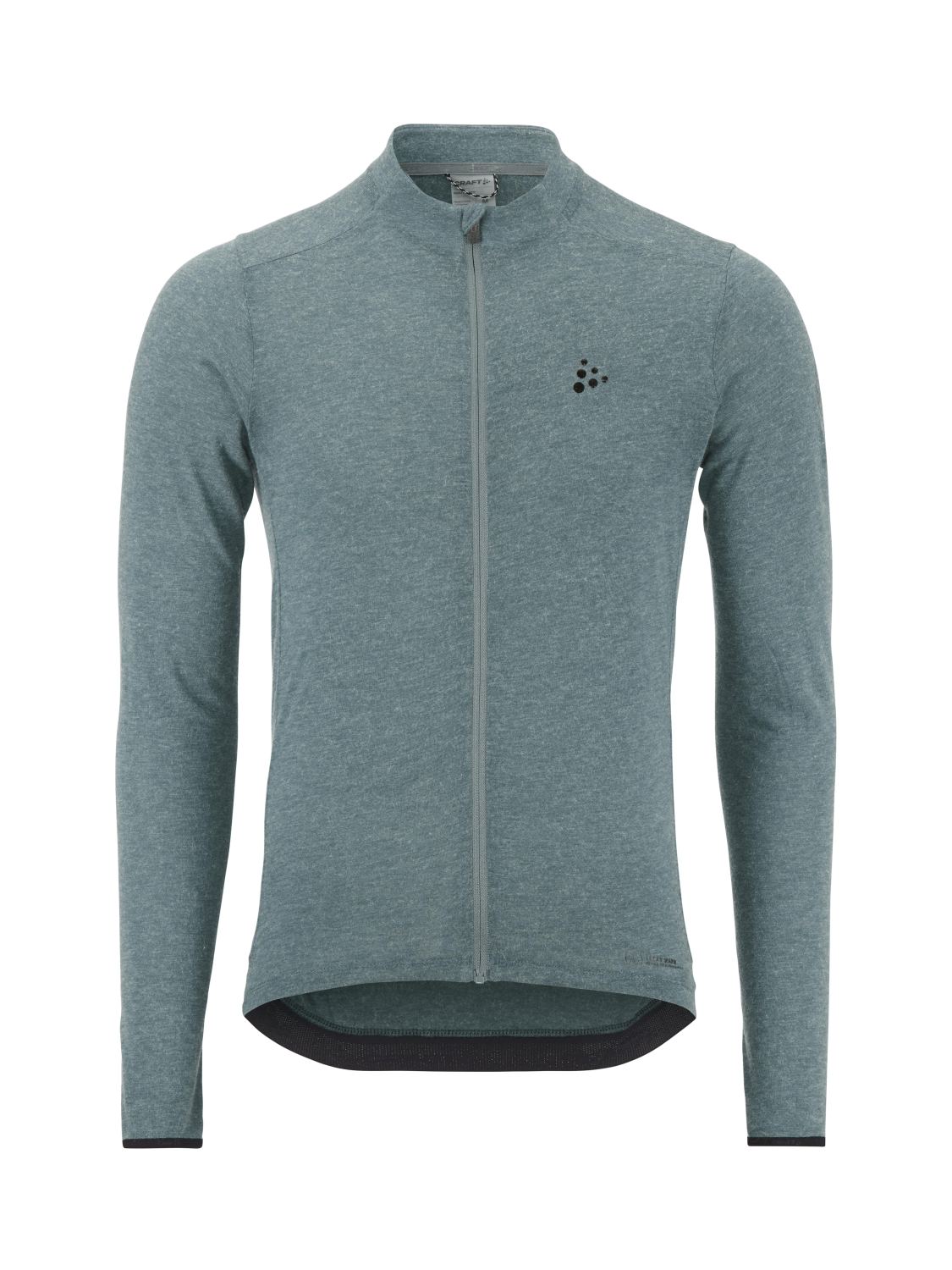 Craft Core Bike Essence Wool Jersey lange mouw blauw heren 1913651-382000