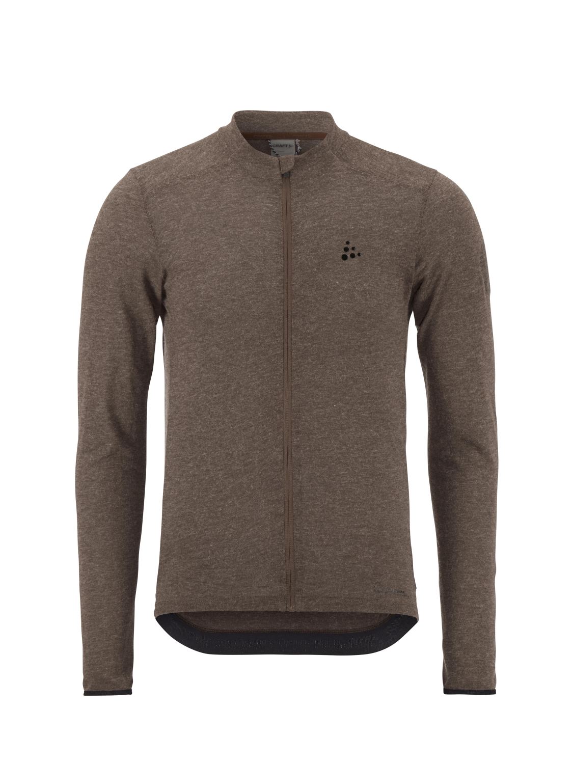 Craft Core Bike Essence Wool Jersey lange mouw bruin heren 1913651-286000