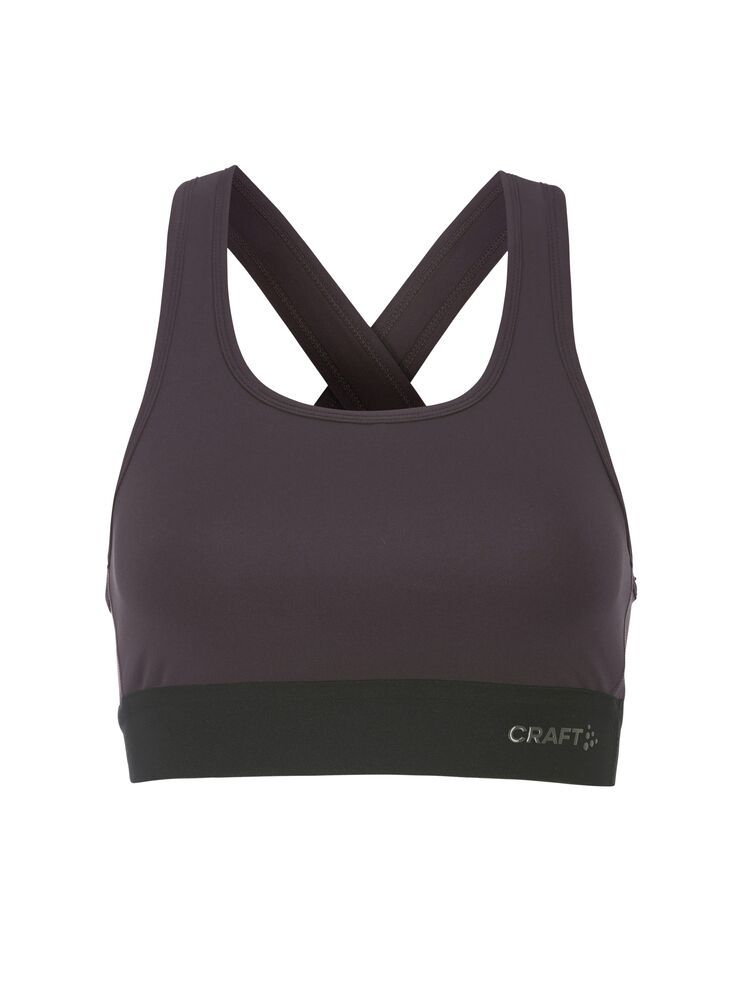 Craft core training bra padded paars dames 1913761-499000