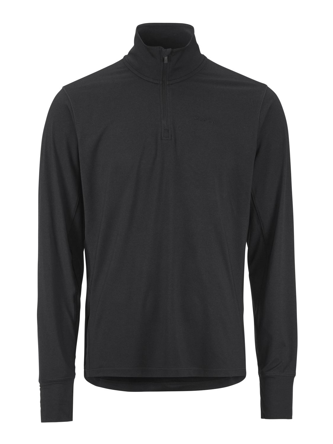 Craft Flow Half Zip ondershirt lange mouwen zwart heren 1916680-992000