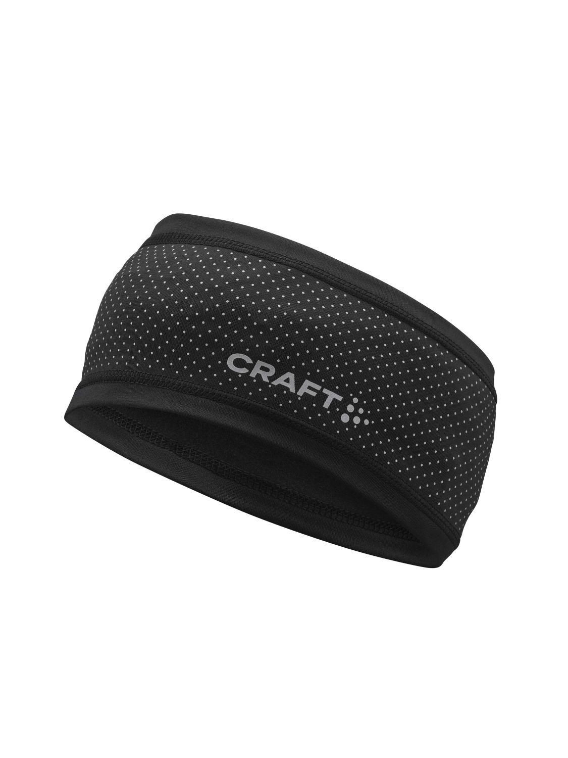 Craft Lumen Fleece 2 hoofdband zwart unisex 1916577-999000