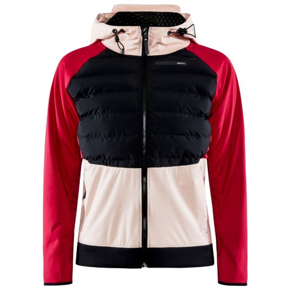 Craft Pursuit Thermal ski jack zwart/rood dames 1907846-999479