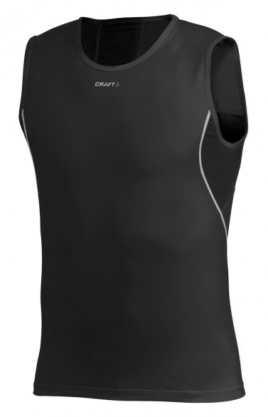 Craft Stay Cool Mesh sleeveless shirt zwart heren 193681-1999