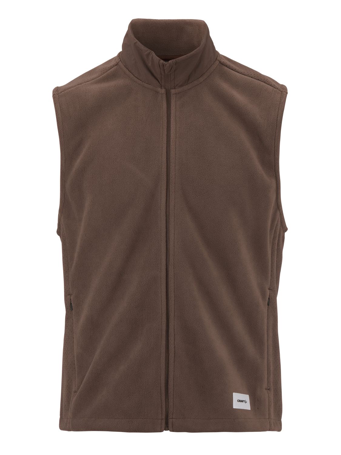 Craft Subz Fleece hardloopvest mouwloos bruin heren 1916550-286000