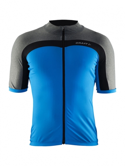 Craft Velo fietsshirt grijs/blauw heren 1903993-2355