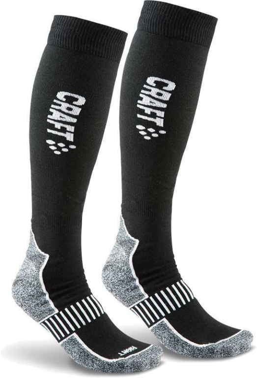 Craft Warm training multi 2-pack thermosokken zwart 1903730-9980
