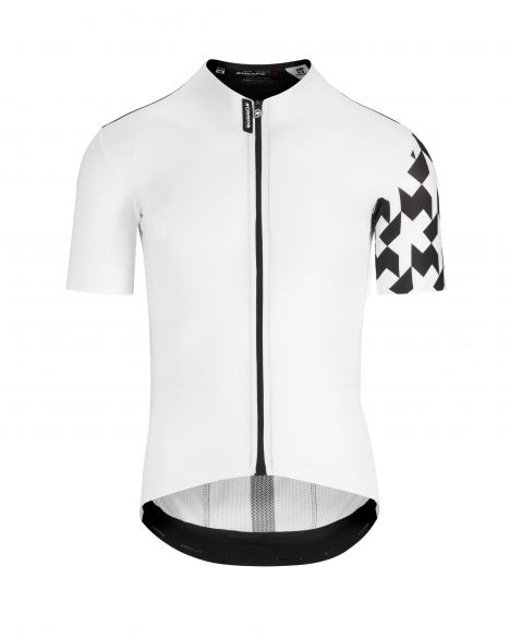 Assos Equipe RS Aero korte mouw fietsshirt wit heren 11.20.278.57