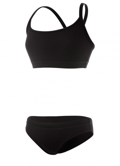 Funkita Still zwart Sports bikini set dames FS02L00038+FS03L00038