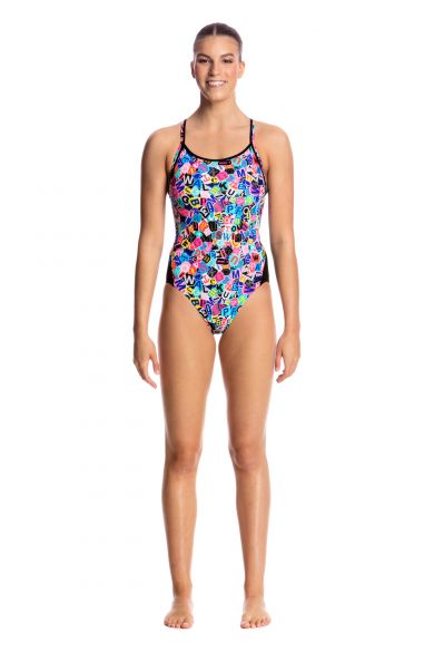 Funkita Handsome ransom diamond back badpak dames FS11L01713