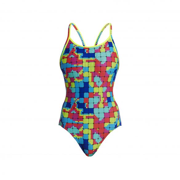 Funkita Heat map diamond back badpak dames FS11L02417
