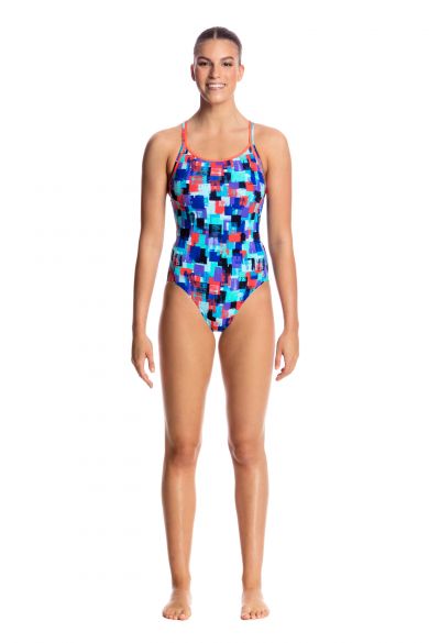 Funkita Vincent van Funk diamond back badpak dames FS11L01762