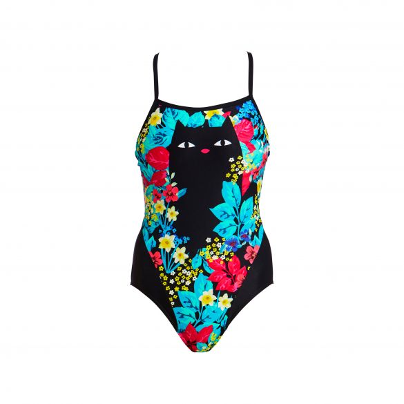 Funkita Scaredy cat single strap badpak dames FS15L01964