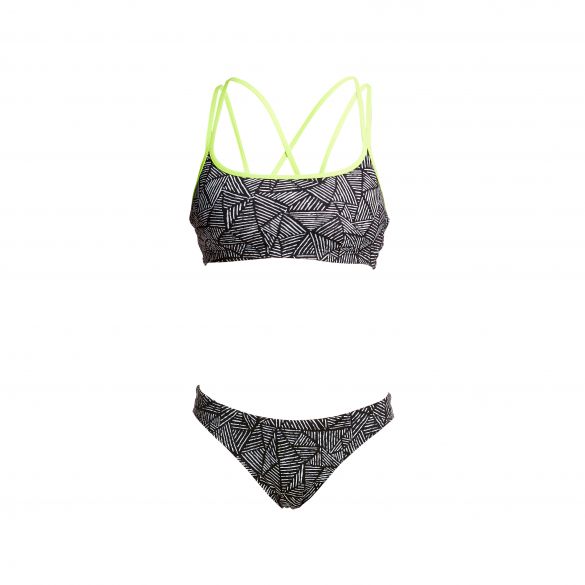 Funkita Black widow Criss cross sports bikini set dames FS33L02179+FS24L02179