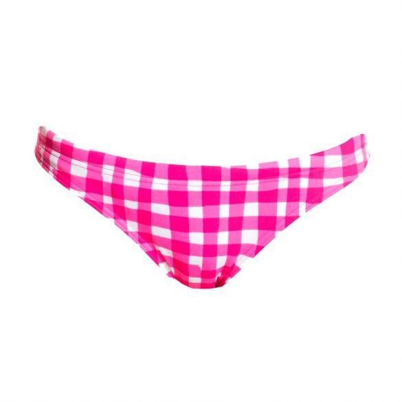 Funkita Check me out Bibi banded bikinibroekje dames FS24L01669