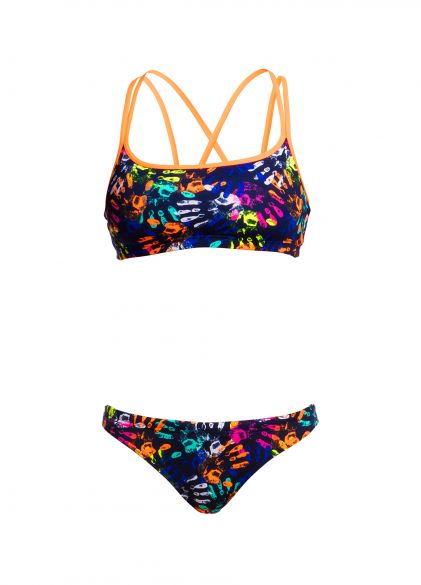 Funkita Hands off Criss cross sports bikini set dames FS33L01676+FS24L01672