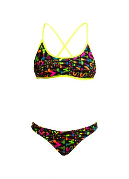 Funkita Night swim Tie down bikini set dames FS39L01702+FS22L01638