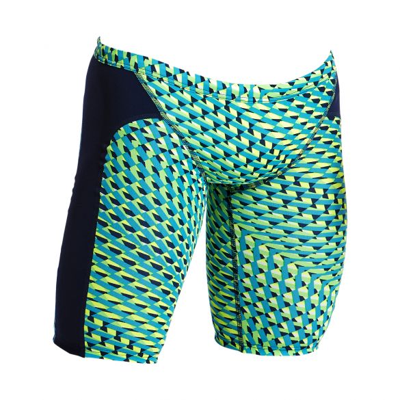 Funky Trunks Green gator Training jammer zwembroek heren FT37M02063