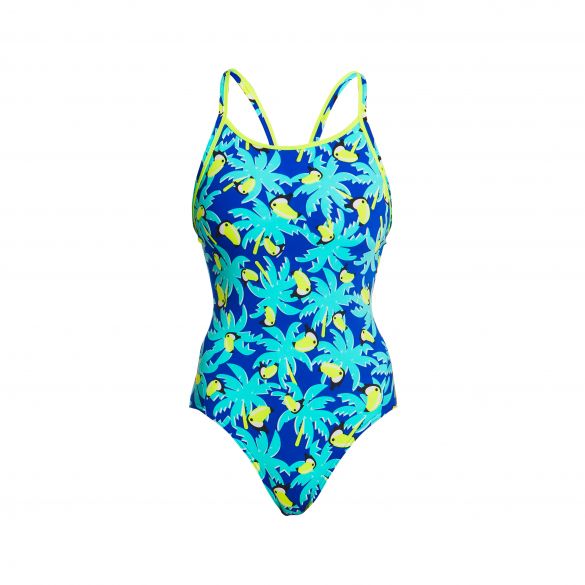 Funkita Bird Brain Eco diamond back badpak dames FKS033L02536