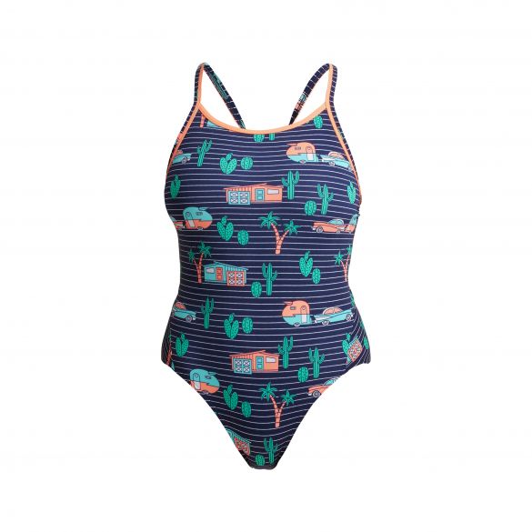 Funkita Trailer Trash diamond back badpak dames FKS033L70922
