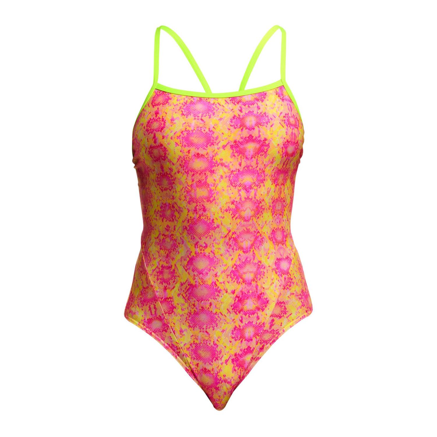 Funkita Poison Pink single strap badpak dames FKS030L72146