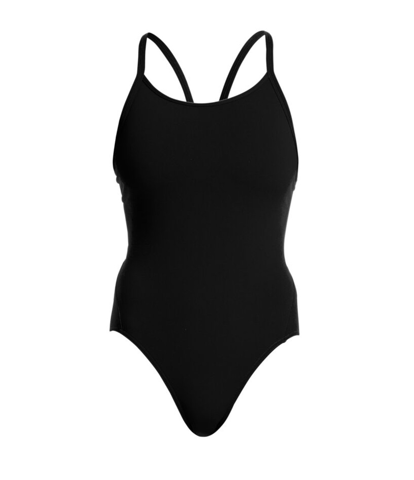 Funkita Still Black diamond back badpak dames FKS033L00470