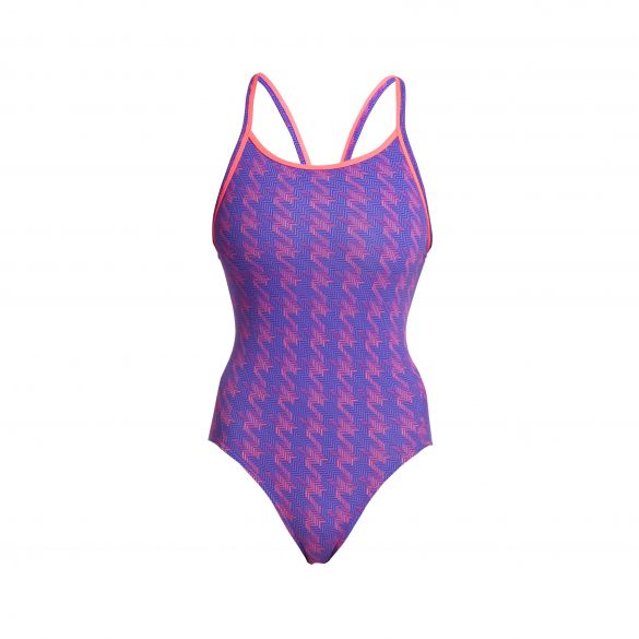 Funkita Tetris Time diamond back badpak dames FS11L02530