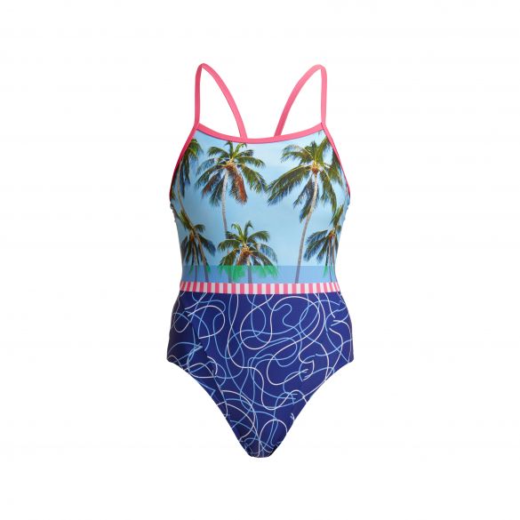 Funkita Lunchtime Dip single strap badpak dames FS15L70947