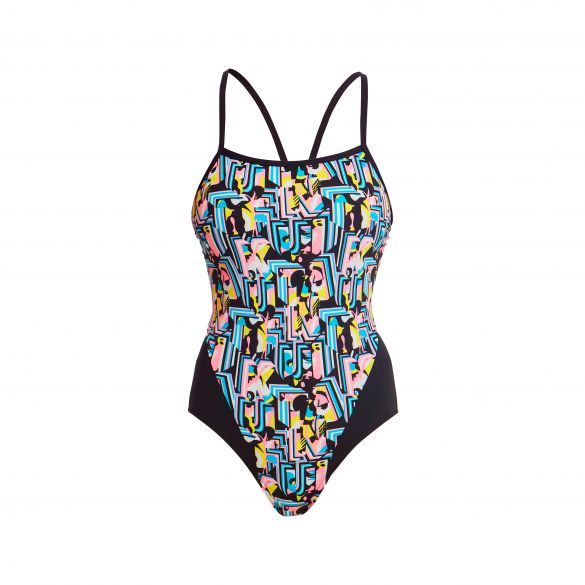 Funkita Abstracta single strap badpak dames FS15L02516