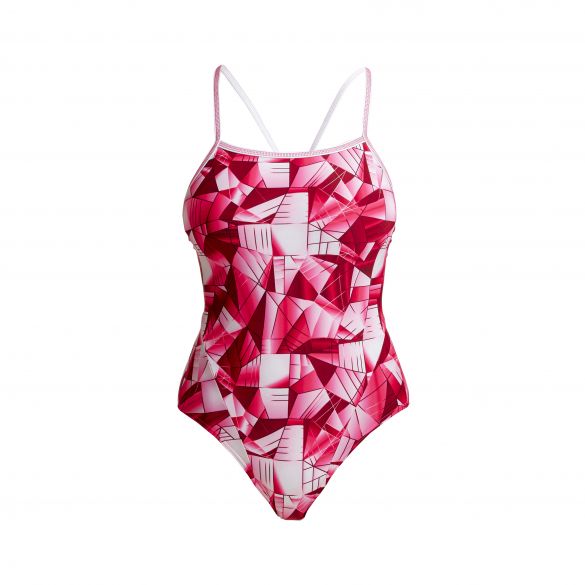 Funkita Pink Pane single strap badpak dames FS15L70942