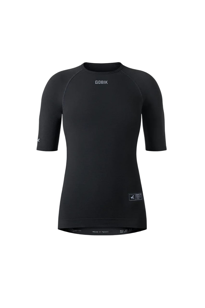 Gobik Merino coal ondershirt korte mouw dames 10-07-022-001