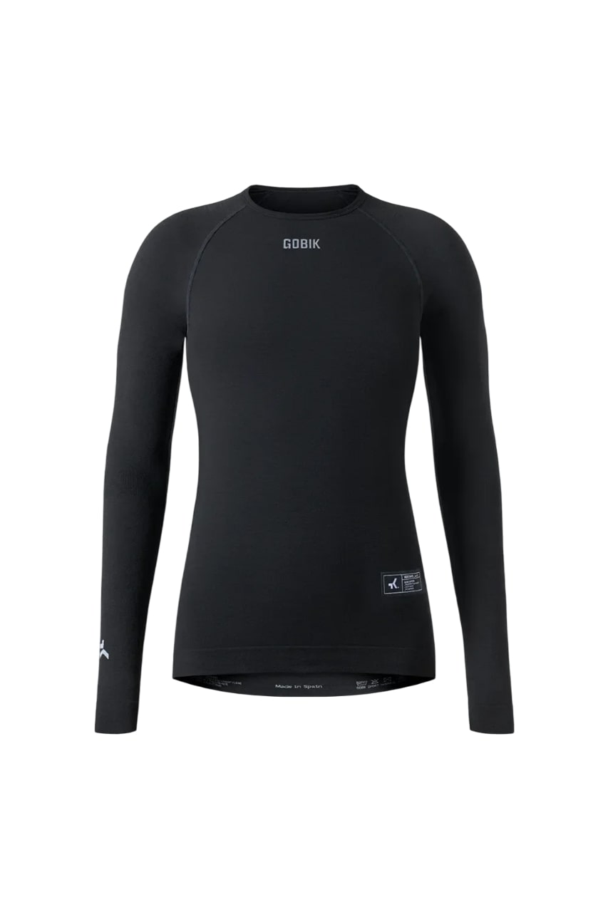 Gobik Merino coal ondershirt lange mouw dames 10-07-005-003
