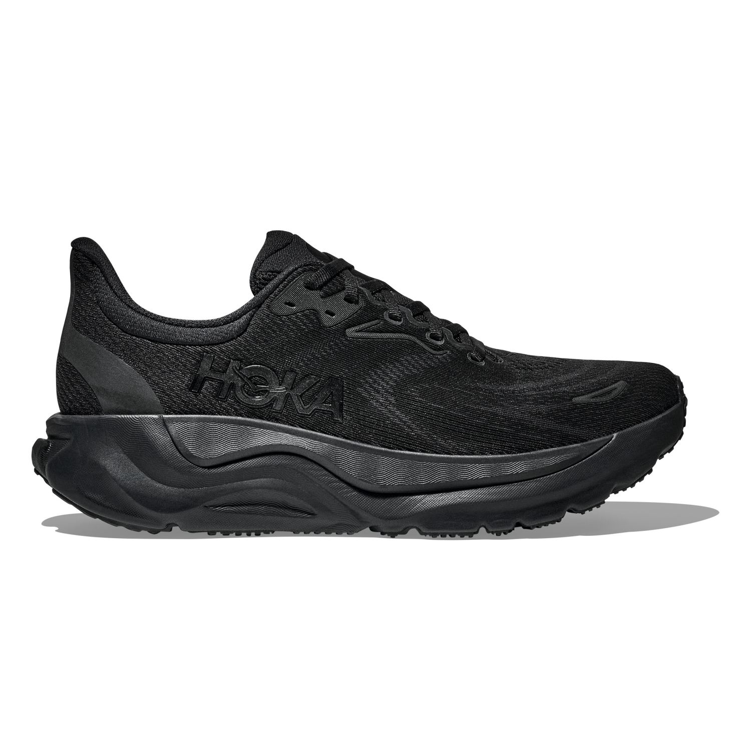 Hoka Arahi 8 hardloopschoenen Black/Black heren 1168690-BBLC