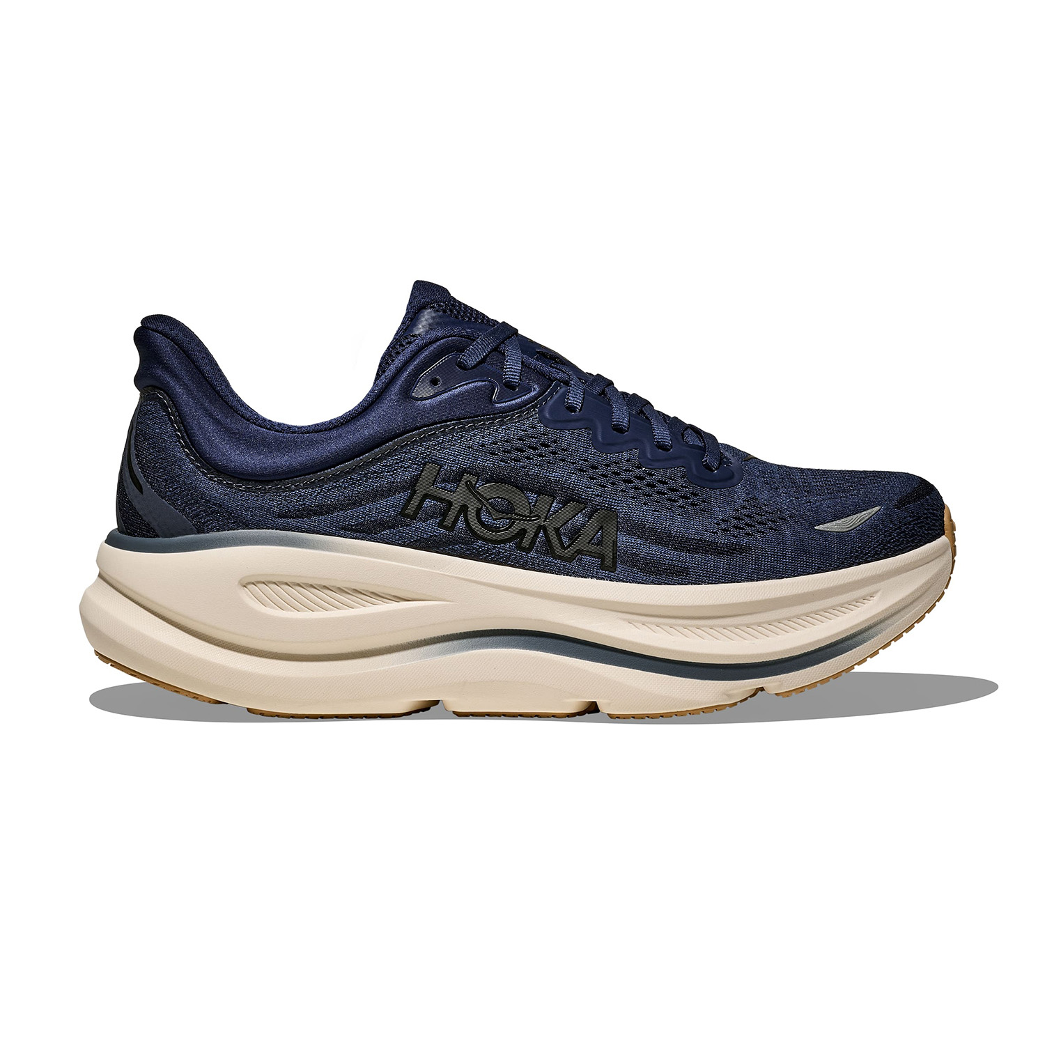 Hoka One One Hoka Bondi 9 hardloopschoenen Midnight Blue/Varsity Navy heren