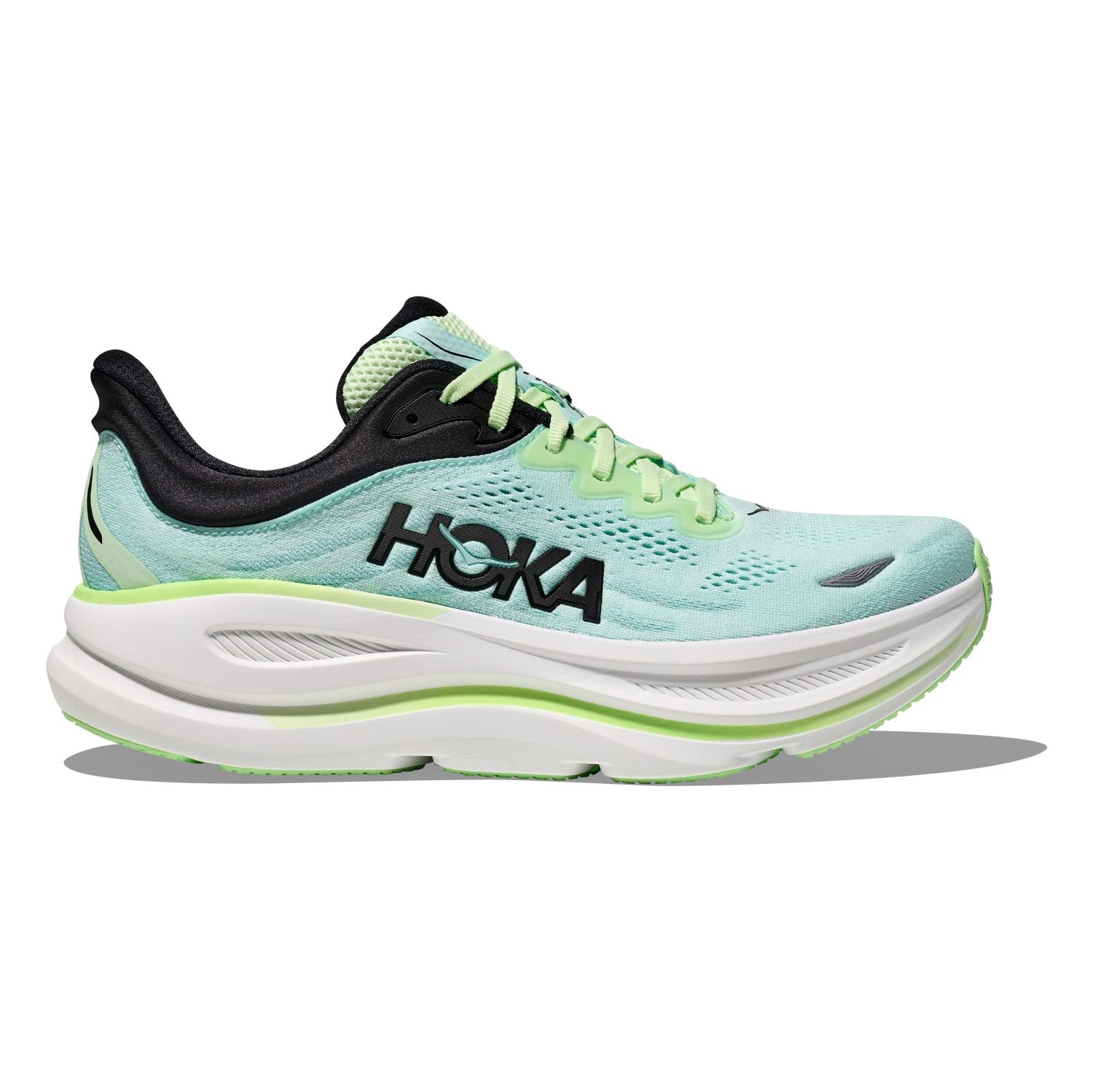 Hoka Bondi 9 hardloopschoenen luna moth/blue sprak heren 1162011-lnmt