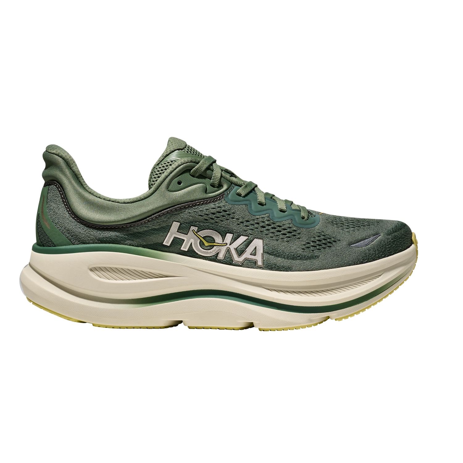 Hoka Bondi 9 hardloopschoenen Suculent/Fern heren 1162011-SNTF