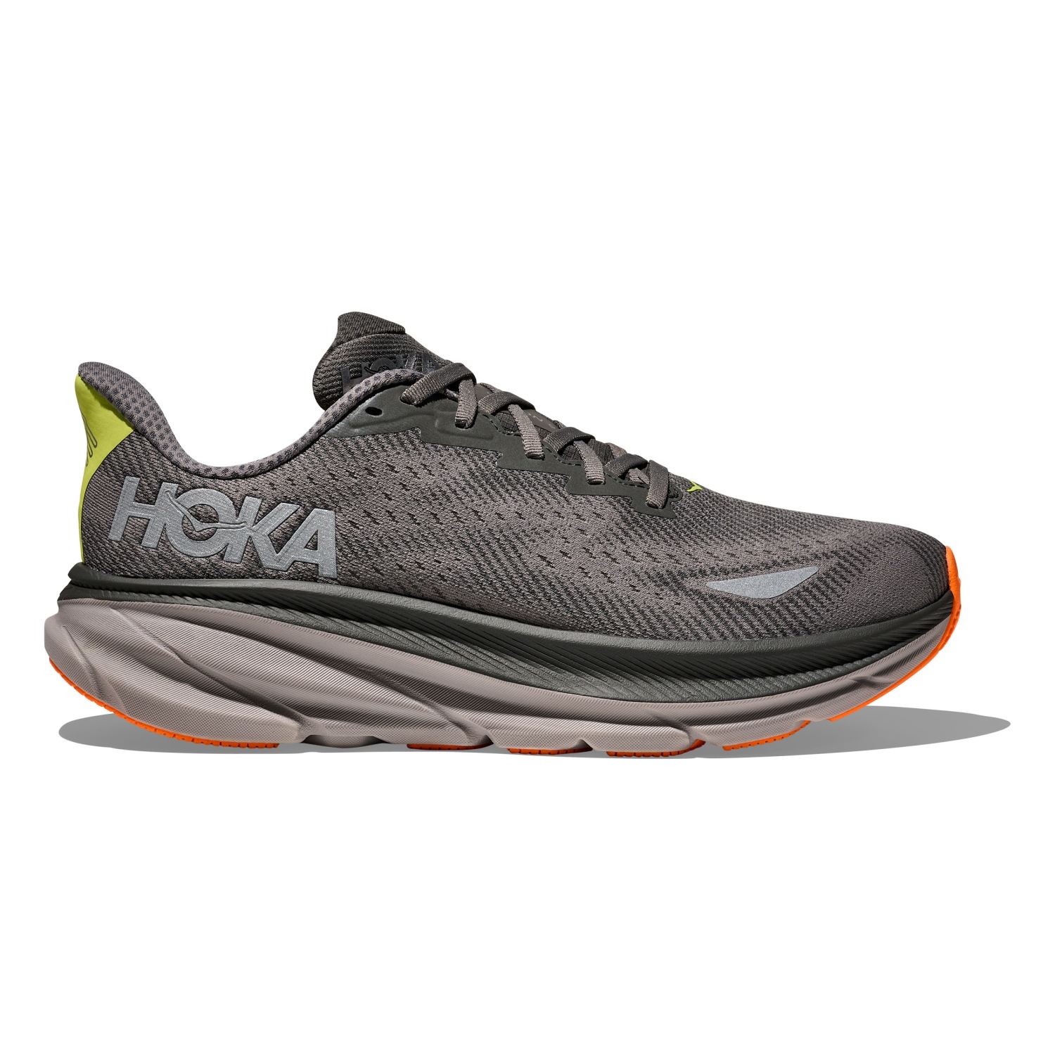 Hoka Clifton 9 GTX hardloopschoenen Asphalt Grey/Gravel heren 1141470F-ALTG