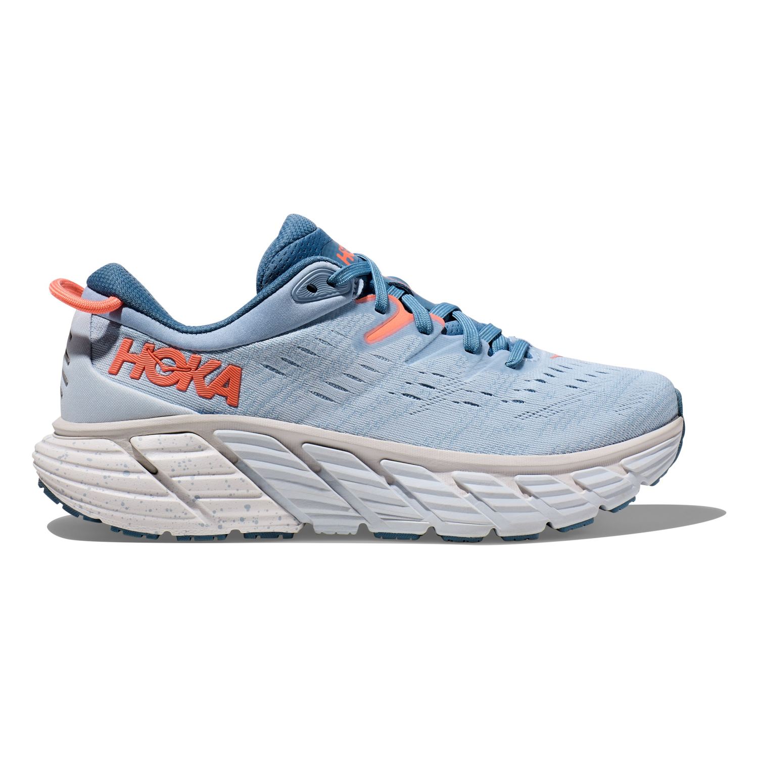 Hoka Gaviota 4 hardloopschoenen lichtblauw dames 1123199-BFPA