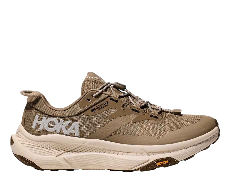 Hoka Transport GTX hardloopschoenen dune/eggnog dames 1133958F-DEGG