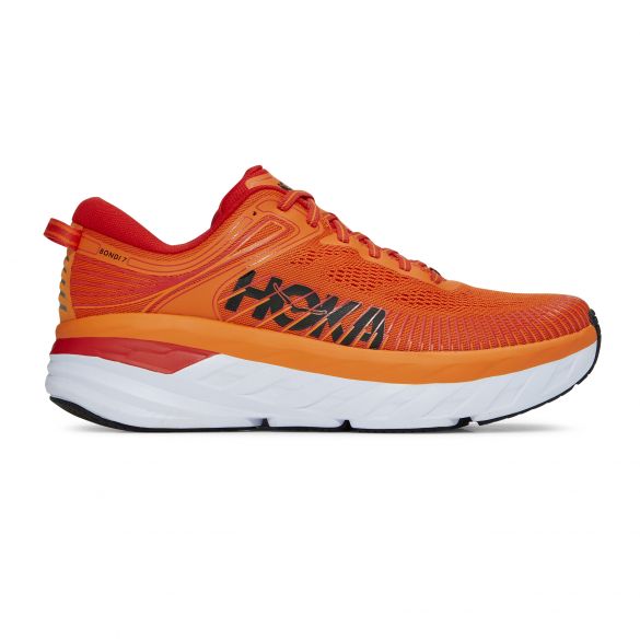 Hoka One One Bondi 7 hardloopschoenen oranje heren 1110518-POFS