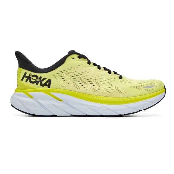 Hoka One One Clifton 8 hardloopschoenen geel heren 1119393-EPCH