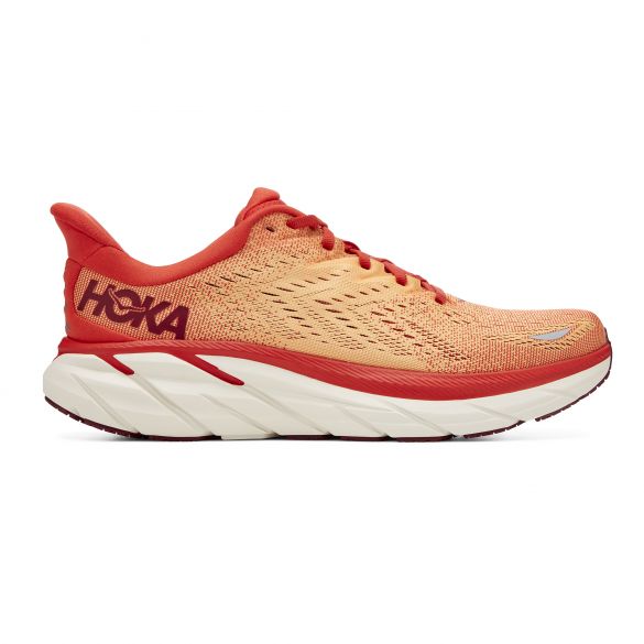 Hoka One One Clifton 8 hardloopschoenen oranje heren 1119393-FBOR