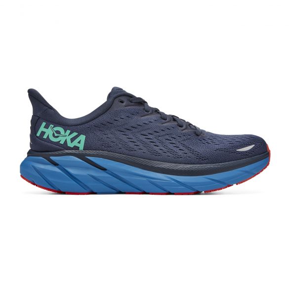 Hoka One One Clifton 8 hardloopschoenen blauw heren 1119393-OSVB