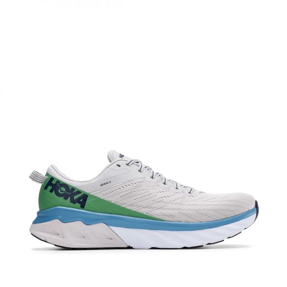 Hoka One One Arahi 4 hardloopschoenen groen/wit heren 1106473-LRNC