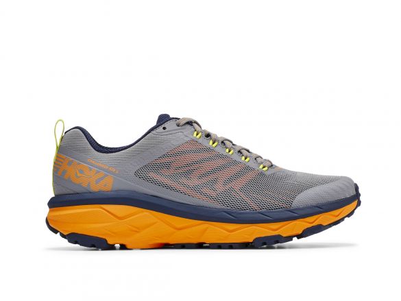 Hoka One One Challenger ATR 5 hardloopschoenen grijs/oranje heren 1104093-FGBM